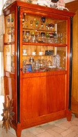 Biedermeier-Vitrine