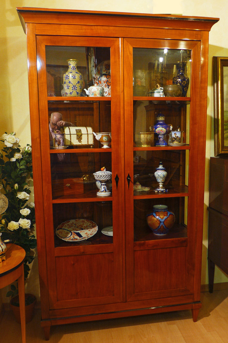 Biedermeier-Vitrine